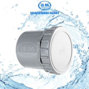 Bộ bít xả ren ngoài PVC Bình Minh