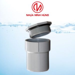 Bít xả PVC Minh Hùng