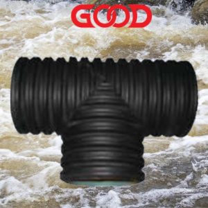Tê ống gân HDPE 2 lớp Good Group