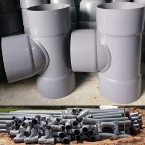 Tê PVC hàn (gia công từ ống)