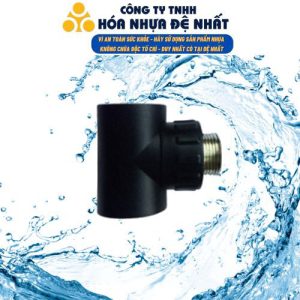 Tê ren ngoài HDPE Đệ Nhất (đúc, lắp ngoài)