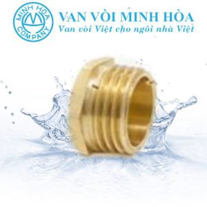 Nút bịt đồng ren ngoài Minh Hòa