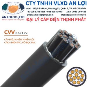 Đại lý cáp điều khiển CVV Thịnh Phát