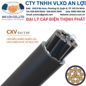 Đại lý cáp điều khiển CXV Thịnh Phát