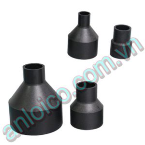 Nối giảm HDPE đúc, hàn đối đầu PN10 (Finmax)