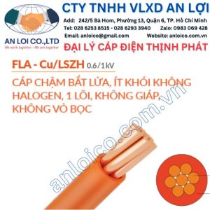 Đại lý cáp chậm bắt lửa FLA-Cu/LSZH Thịnh Phát