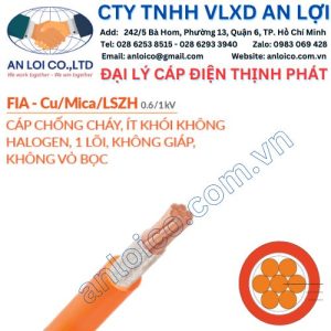 Đại lý cáp chống cháy FIA-Cu/Mica/LSZH Thịnh Phát