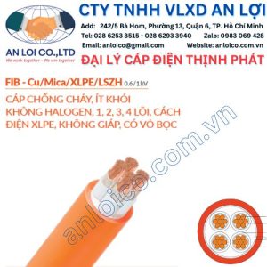 Đại lý cáp chống cháy FIB-Cu/Mica/LSZH Thịnh Phát