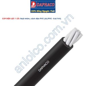 Cáp nhôm điện lực 1 lõi AV Daphaco