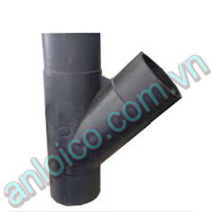 Chữ Y HDPE đúc, hàn đối đầu PN16 (Finmax)