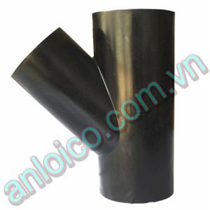 Chữ Y giảm HDPE đúc, hàn đối đầu PN10 (Finmax)