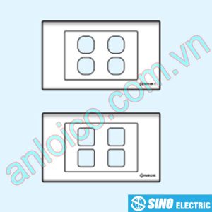Mặt 4 lỗ Sino - S184/X