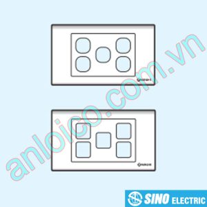 Mặt 5 lỗ Sino - S185/X