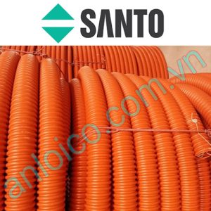 Ống gân xoắn HDPE cam SANTO
